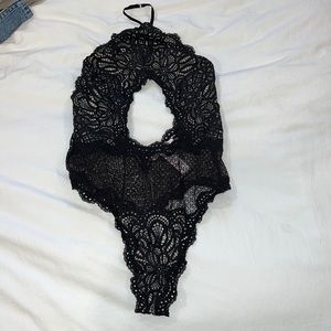 Black Victoria’s Secret lingerie